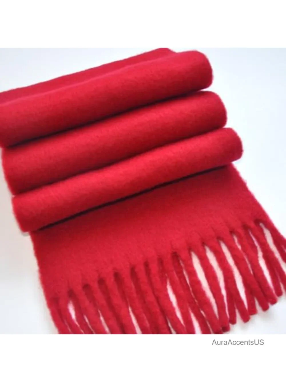 Wool Blend Scarf Shawl Wrap Long Tassel Blanket Oversized Winter Fashion Plaid